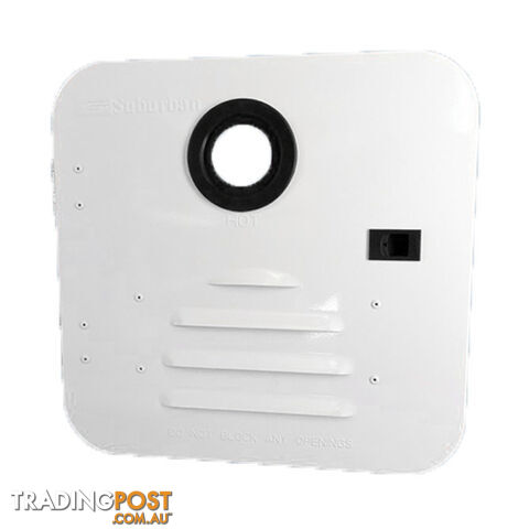 SUBURBAN ST60A HOT WATER HEATER DOOR | WHITE. 6285APW 950-03022