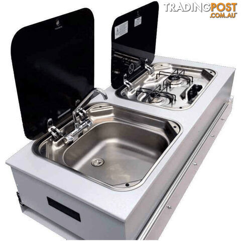 KITCHEN PRO SLIDING COMBO UNIT – STAINLESS STEEL & SMEV EQUIPPED. D34008...
