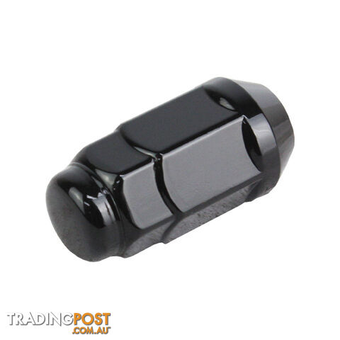 DOME NUT 1/2&#8243; BLACK SUIT FORD &#038; LANDCRUISER DN1/2B