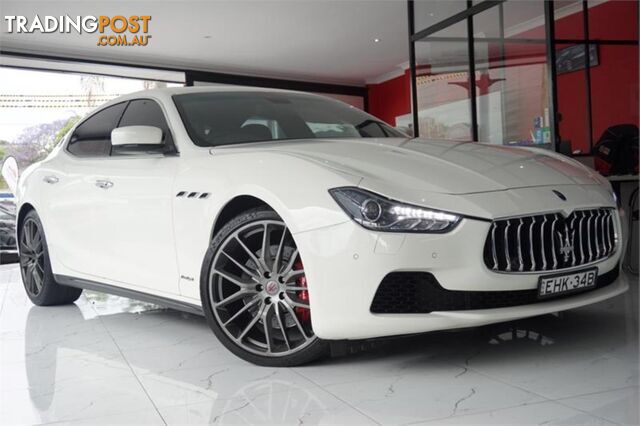 2014 MASERATI GHIBLI S M157 4D SEDAN