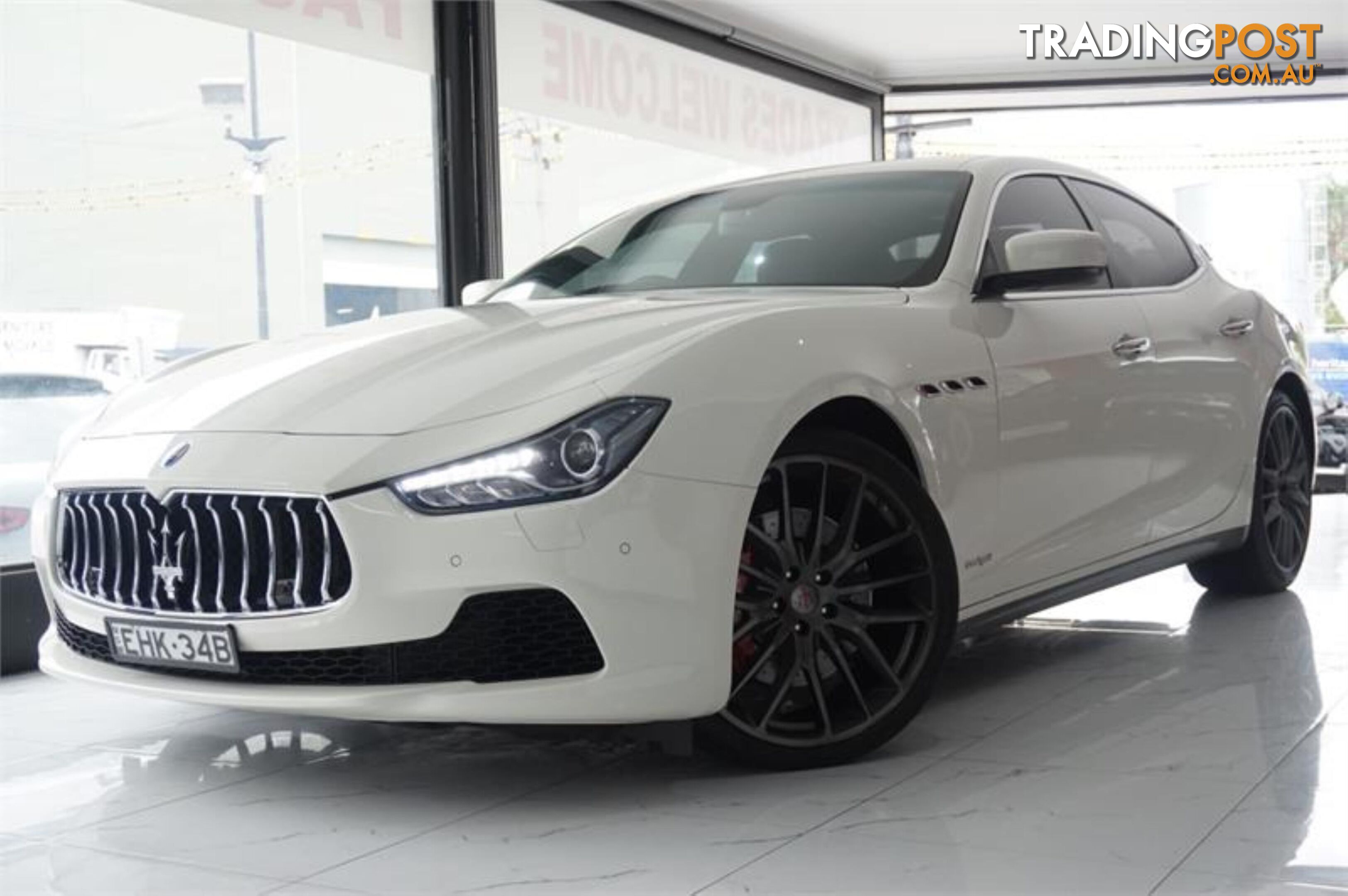 2014 MASERATI GHIBLI S M157 4D SEDAN