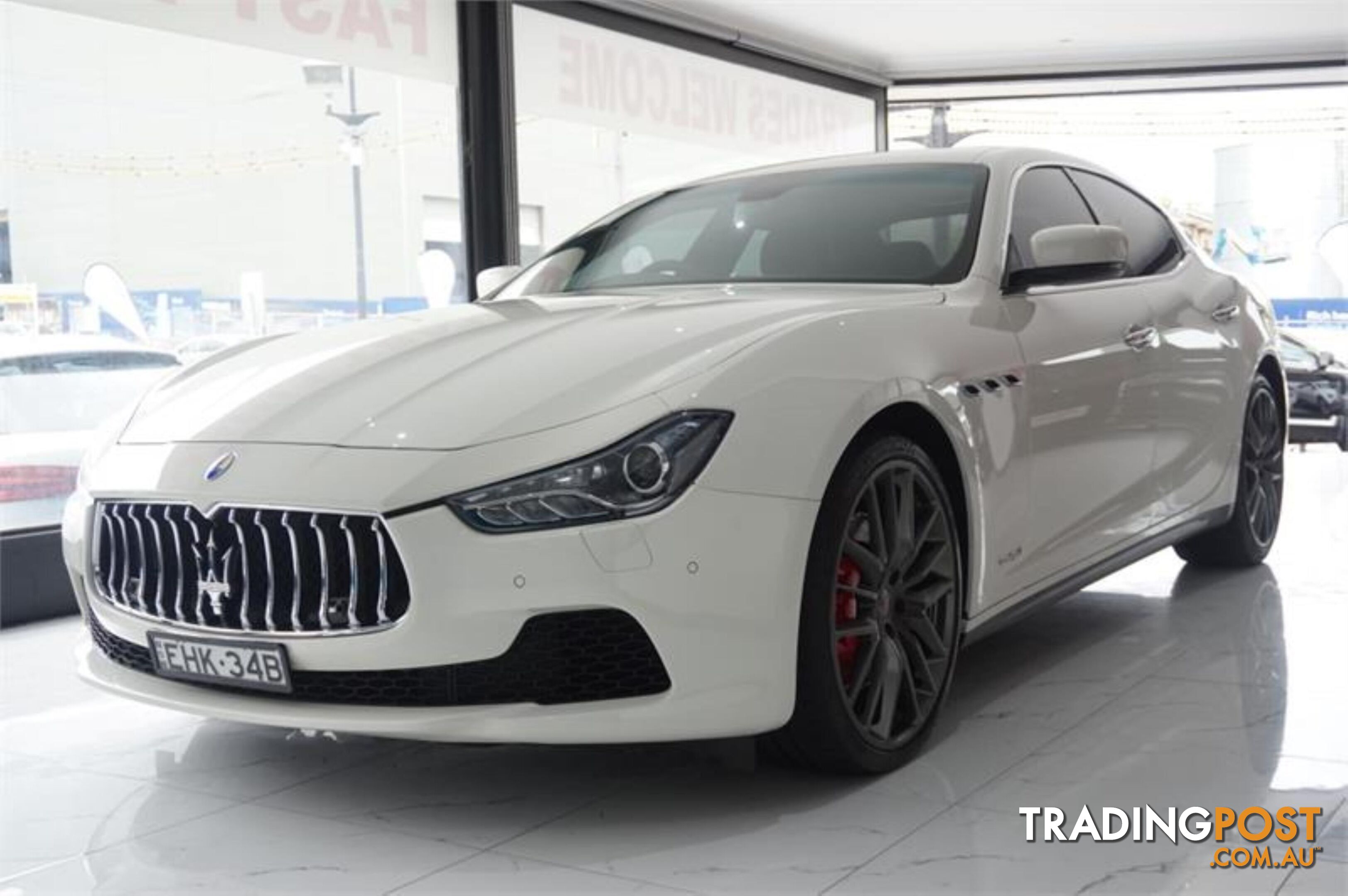 2014 MASERATI GHIBLI S M157 4D SEDAN