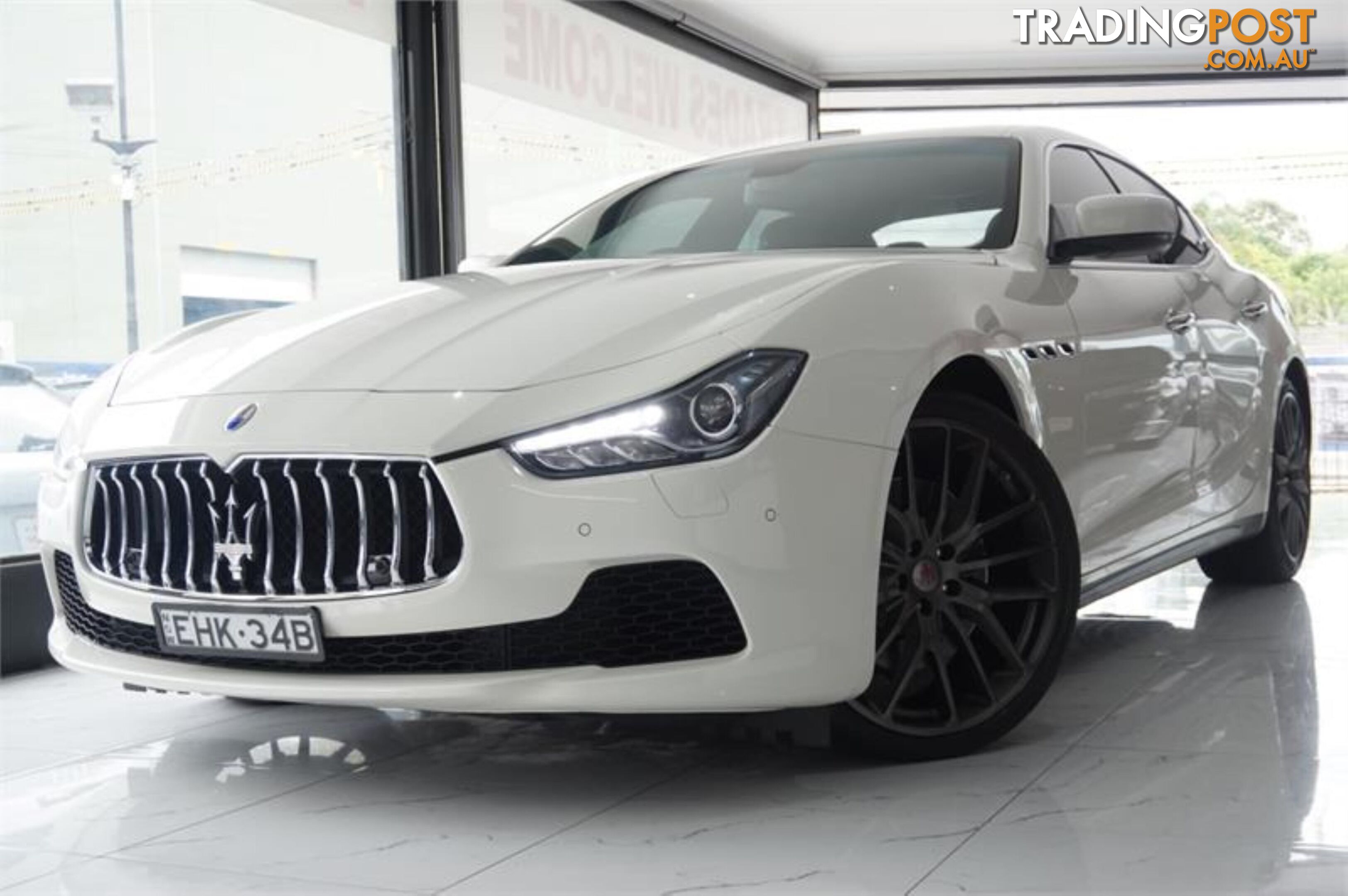 2014 MASERATI GHIBLI S M157 4D SEDAN