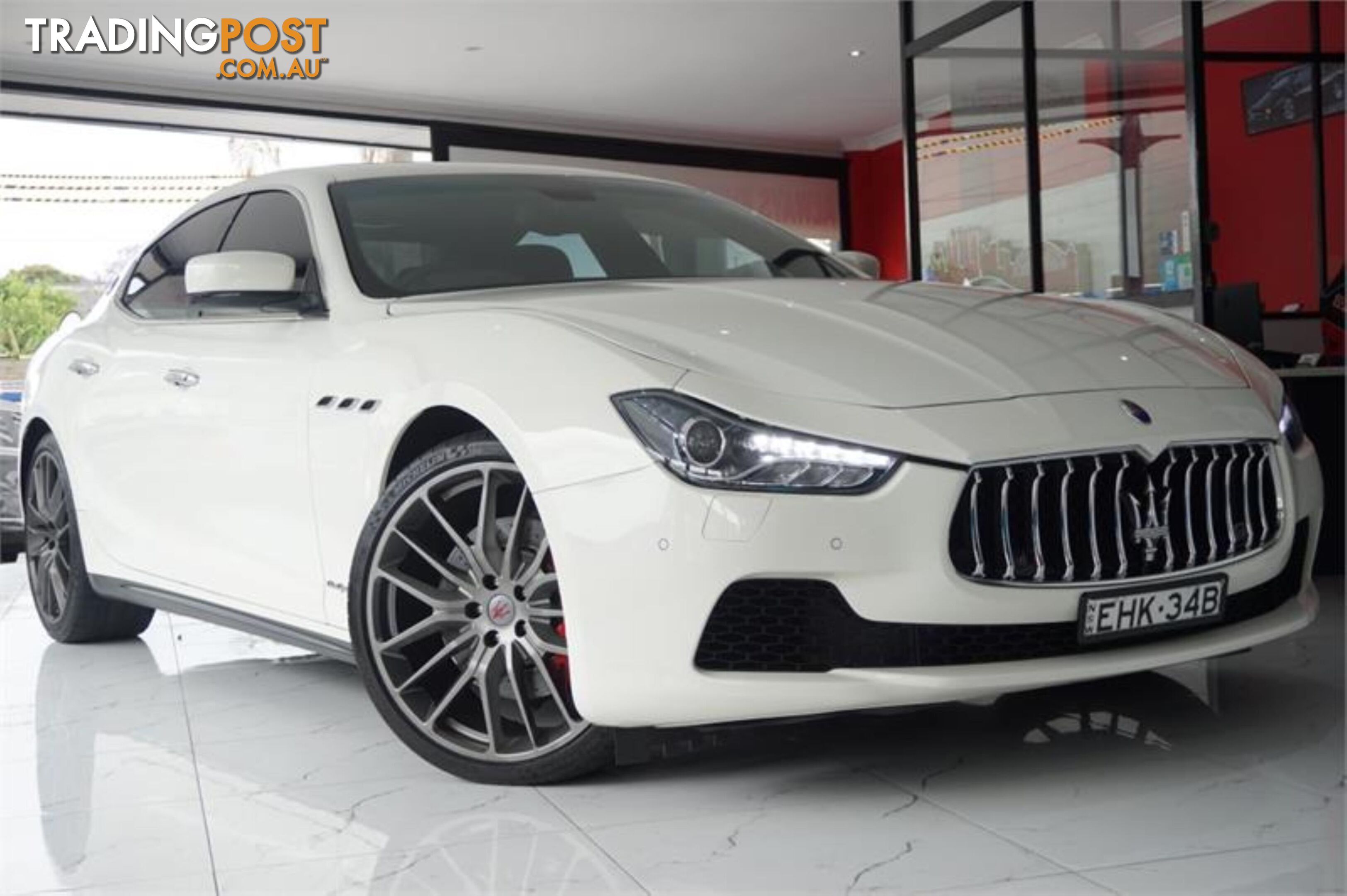 2014 MASERATI GHIBLI S M157 4D SEDAN