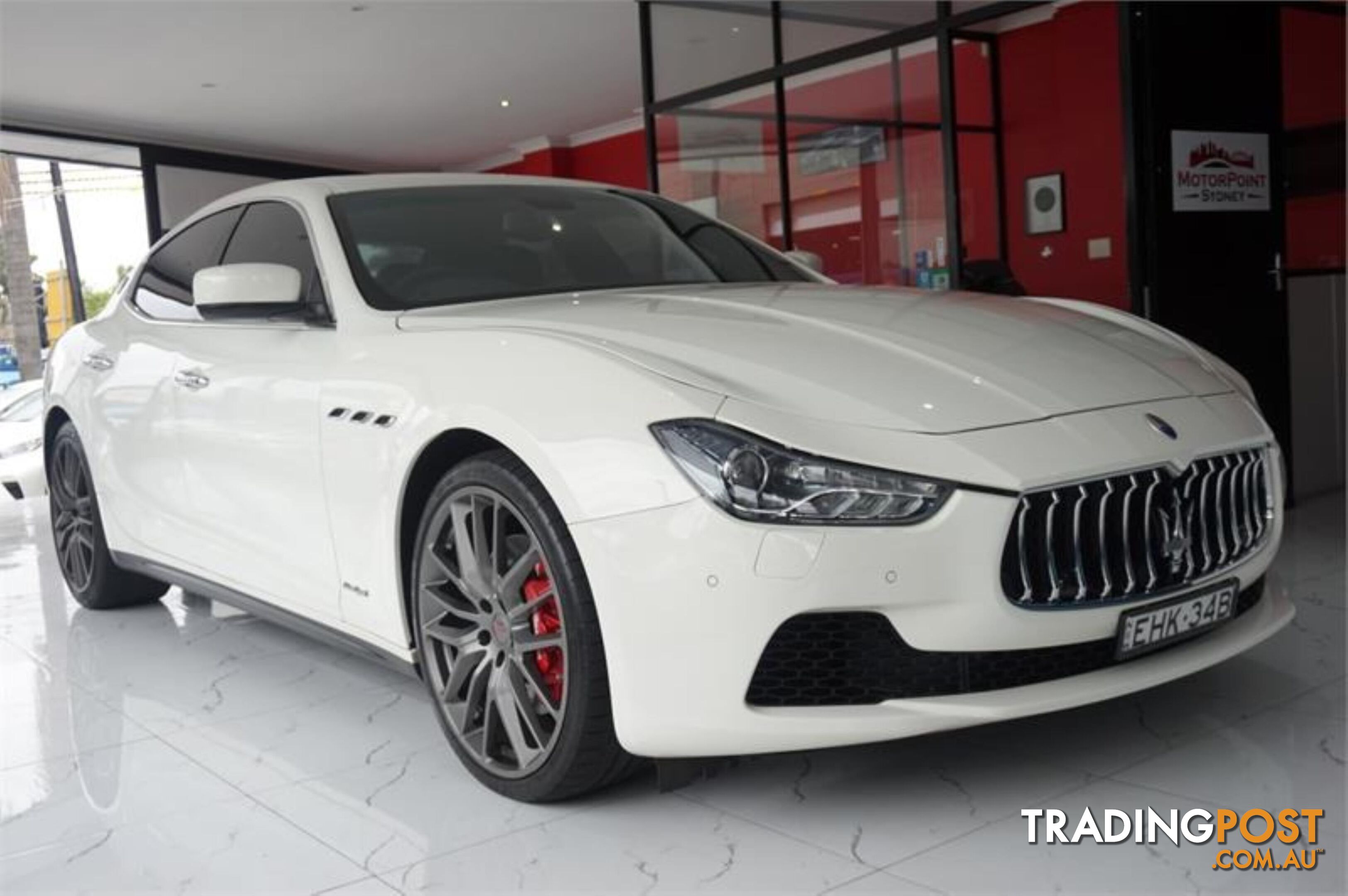 2014 MASERATI GHIBLI S M157 4D SEDAN