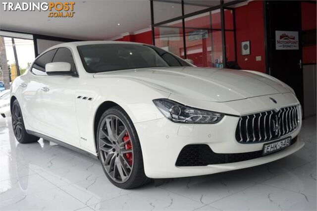 2014 MASERATI GHIBLI S M157 4D SEDAN