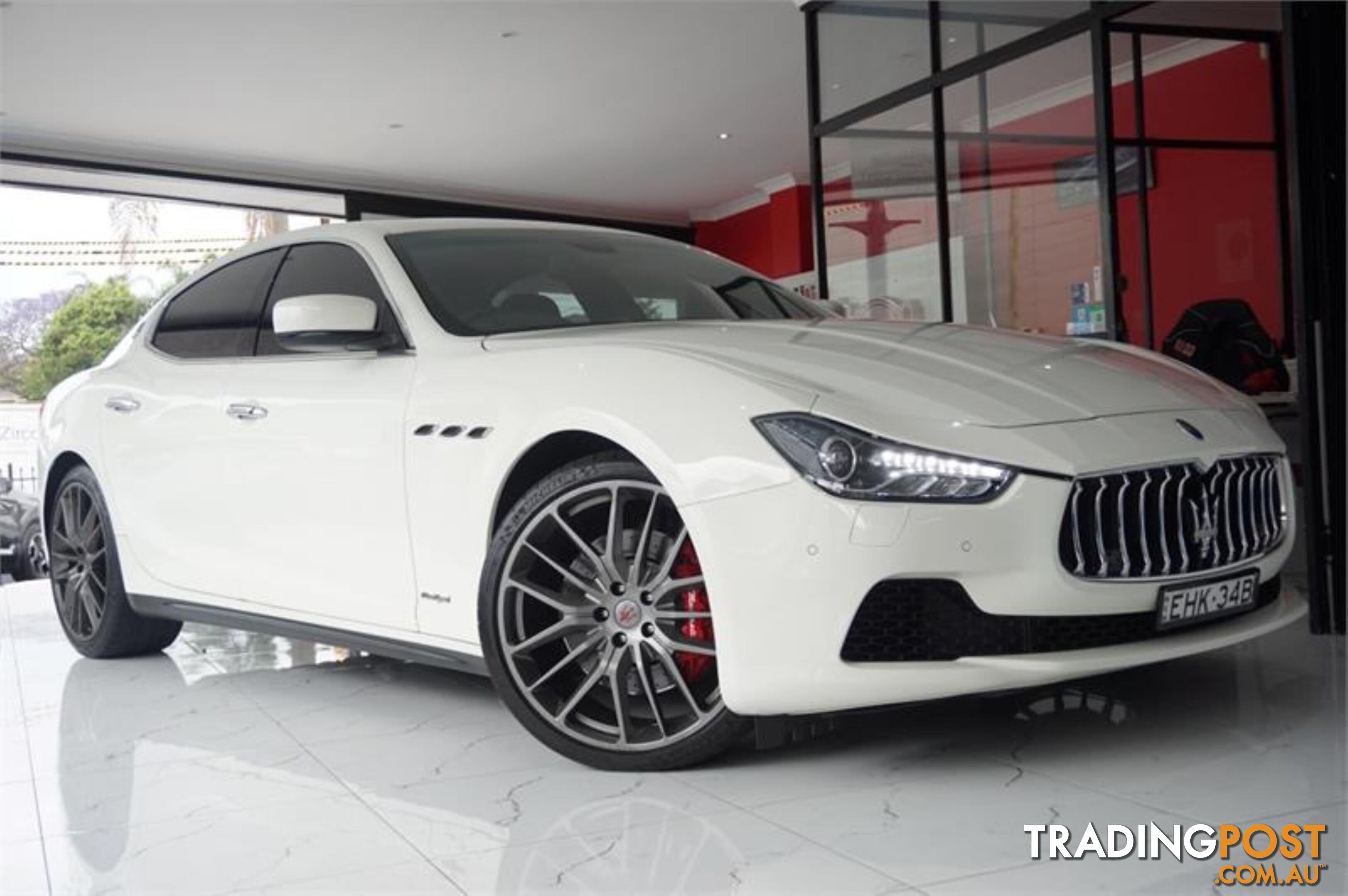 2014 MASERATI GHIBLI S M157 4D SEDAN