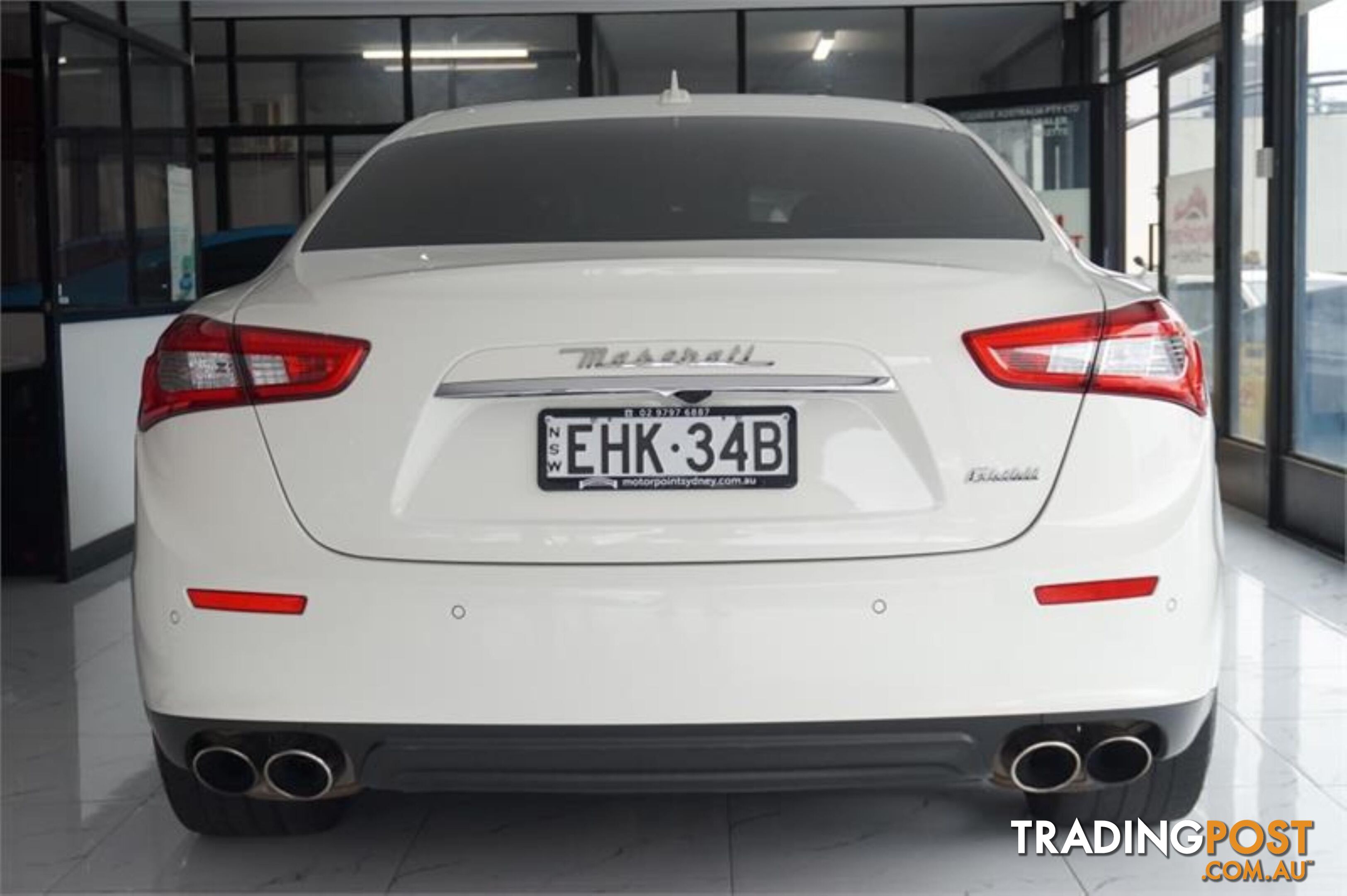 2014 MASERATI GHIBLI S M157 4D SEDAN