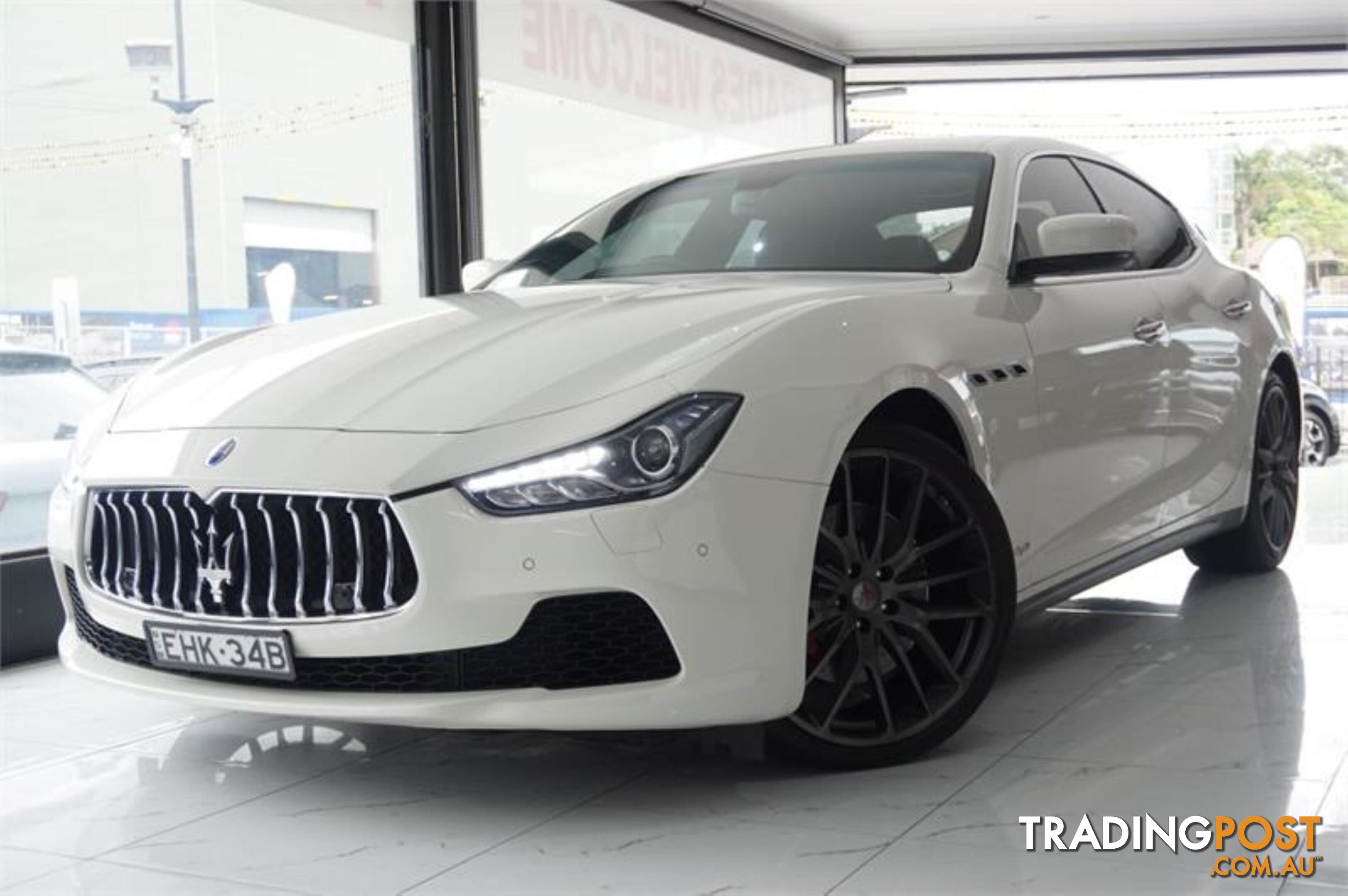 2014 MASERATI GHIBLI S M157 4D SEDAN