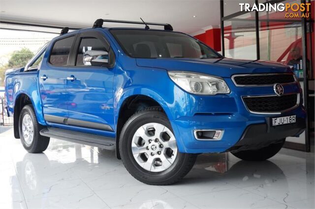 2012 HOLDEN COLORADO LTZ RG CREW CAB P/UP