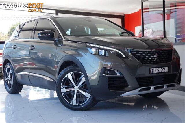 2018 PEUGEOT 3008 GTLINE P84MY18 4D WAGON