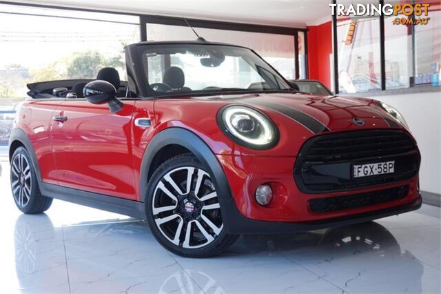 2018 MINI CONVERTIBLE COOPERS F57MY19 2D CONVERTIBLE