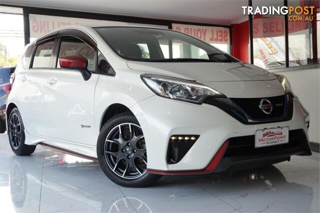 2017 NISSAN NOTE EPOWER HE12 5D HATCHBACK