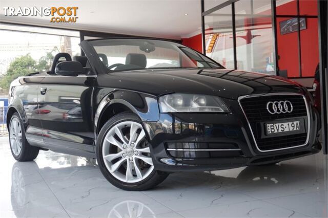 2011 AUDI A3 1 8TFSIATTRACTION 8PMY11 2D CABRIOLET