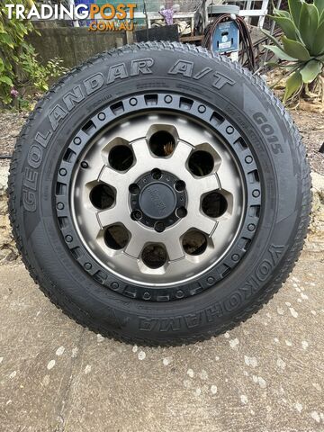 Mag rims and tyres