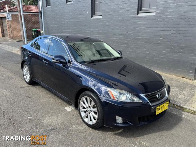 2009 LEXUS IS250 PRESTIGE GSE20R09UPGRADE 4D SEDAN