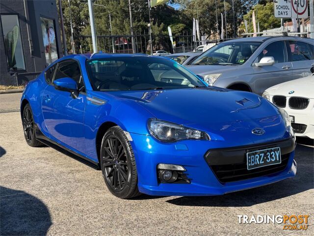 2013 SUBARU BRZ MY13 2D COUPE