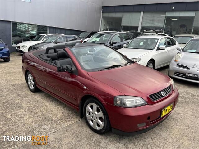 2003 HOLDEN ASTRA CONVERTIBLE TS 2D CONVERTIBLE