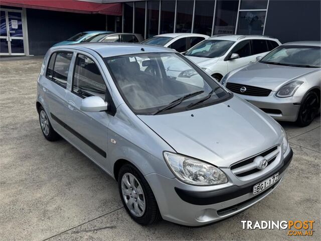 2008 HYUNDAI GETZ S TBUPGRADE 5D HATCHBACK