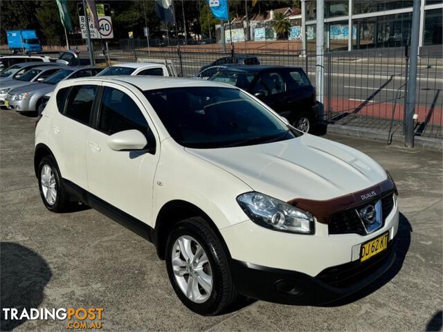 2013 NISSAN DUALIS ST(4X2) J10MY13 4D WAGON