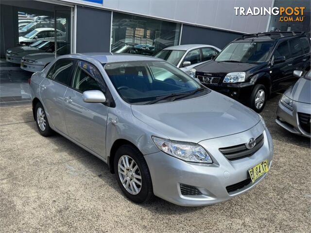 2009 TOYOTA COROLLA ASCENT ZRE152R 4D SEDAN