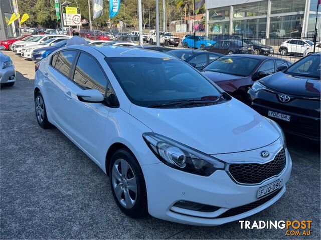 2014 KIA CERATO S YDMY15 4D SEDAN