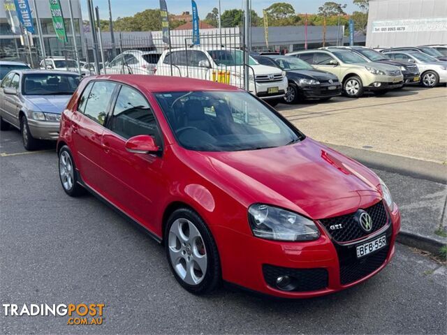 2008 VOLKSWAGEN GOLF GTI 1KMY08UPGRADE 5D HATCHBACK