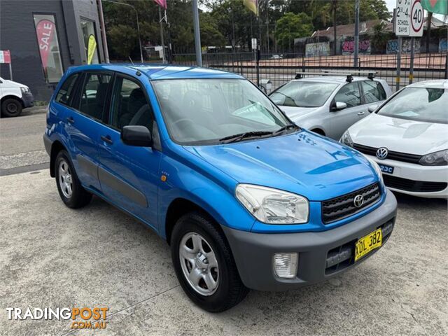 2001 TOYOTA RAV4 EDGE(4X4) ACA21R 4D WAGON