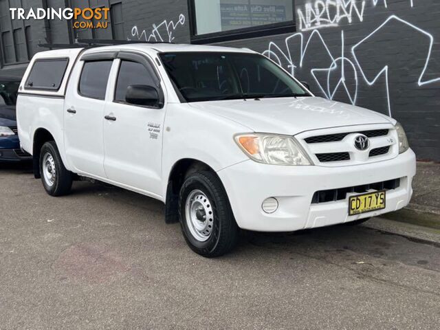 2006 TOYOTA HILUX WORKMATE TGN16R DUAL CAB P UP