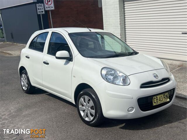 2011 NISSAN MICRA ST K13 5D HATCHBACK