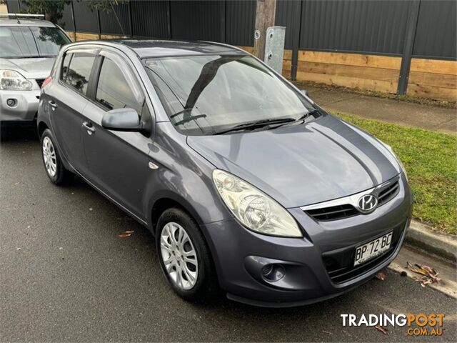 2011 HYUNDAI I20 ACTIVE PBMY12 5D HATCHBACK