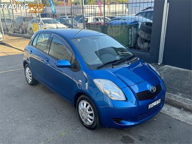 2008 TOYOTA YARIS YRS NCP91R 5D HATCHBACK