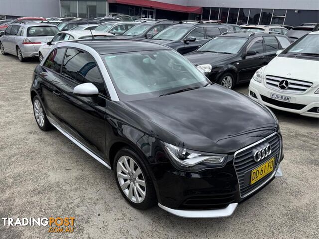 2012 AUDI A1 1 4TFSIAMBITION 8XMY12 3D HATCHBACK