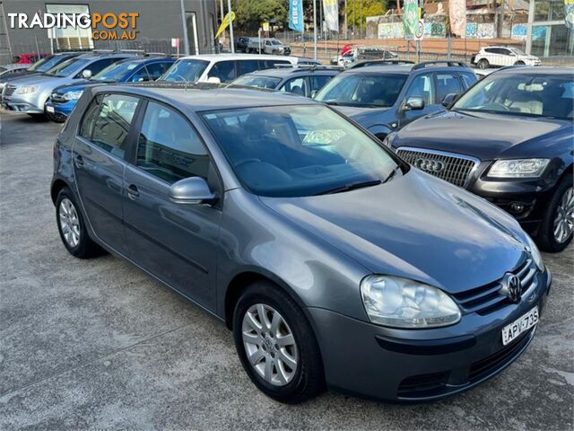 2006 VOLKSWAGEN GOLF 2 0FSICOMFORTLINE 1K 5D HATCHBACK