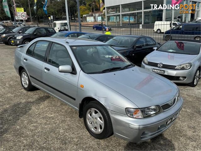 1999 NISSAN PULSAR LX N15II 4D SEDAN