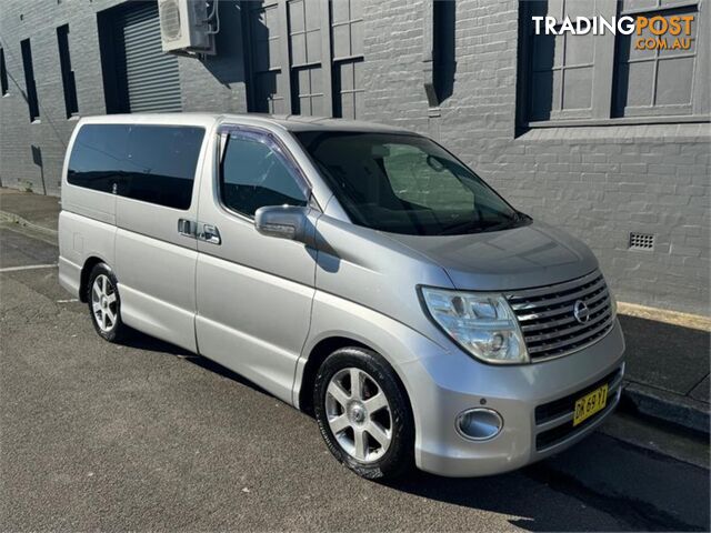 2005 NISSAN ELGRAND  E51 4D WAGON