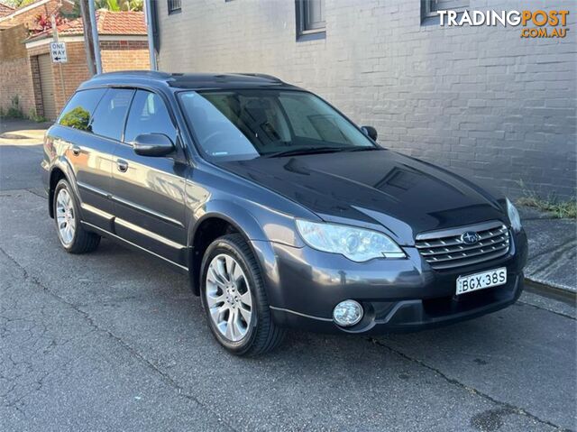 2008 SUBARU OUTBACK 3 0R MY08 4D WAGON