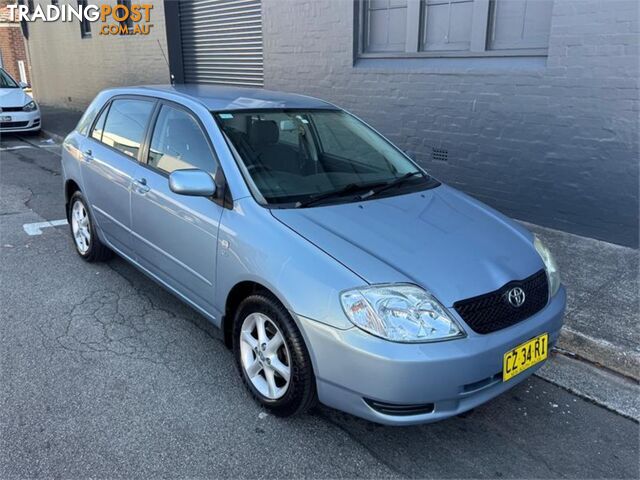 2003 TOYOTA COROLLA ASCENTSECA ZZE122R 5D HATCHBACK