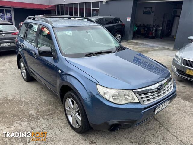 2012 SUBARU FORESTER X MY12 4D WAGON