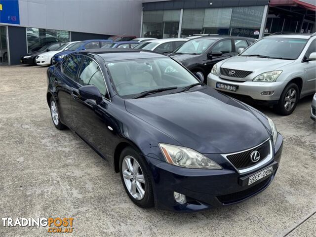 2007 LEXUS IS250 PRESTIGE GSE20R 4D SEDAN