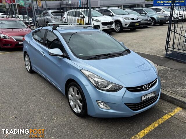 2011 HYUNDAI ELANTRA PREMIUM MD 4D SEDAN