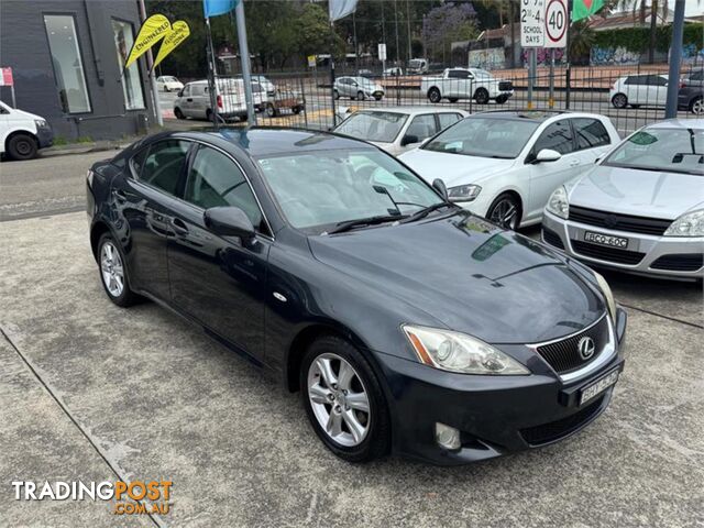 2008 LEXUS IS250 PRESTIGE GSE20R 4D SEDAN