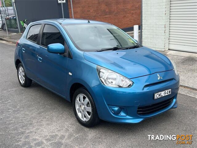 2013 MITSUBISHI MIRAGE ES LA 5D HATCHBACK