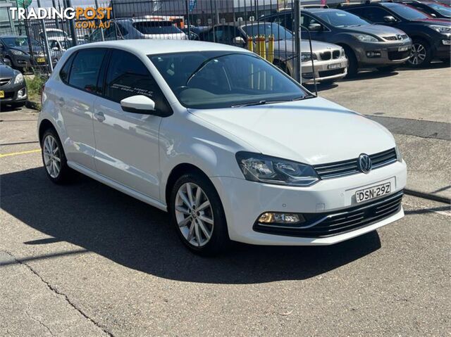 2017 VOLKSWAGEN POLO URBAN(81TSI) 6RMY17,5 5D HATCHBACK