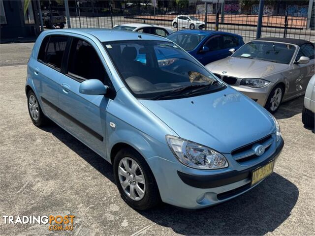 2007 HYUNDAI GETZ 1 6 TBUPGRADE 5D HATCHBACK