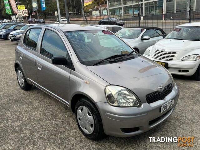 2004 TOYOTA ECHO  NCP10R 5D HATCHBACK