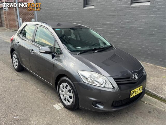 2011 TOYOTA COROLLA ASCENTSPORT ZRE152RMY11 5D HATCHBACK