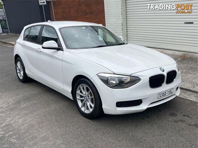 2013 BMW 1 16I F20MY13 5D HATCHBACK