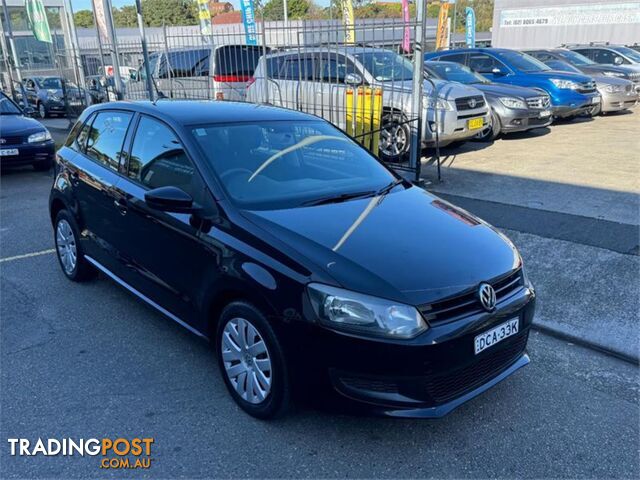 2012 VOLKSWAGEN POLO TRENDLINE 6RMY13 5D HATCHBACK