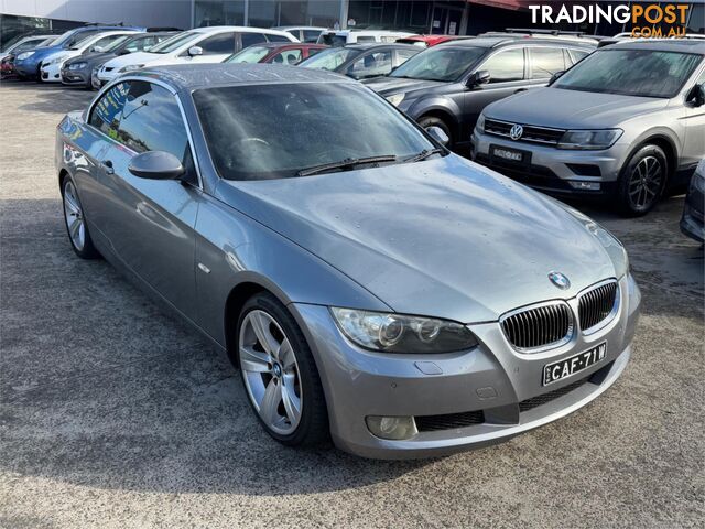 2009 BMW 3 25I E93MY09 2D CONVERTIBLE